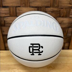 Spalding White Basketball Limited Edition X Reigning Champ Colab